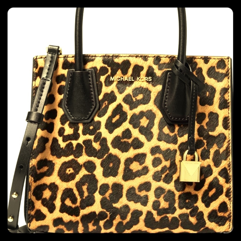 NWT Michael Kors calf hair purse